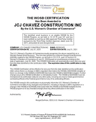 WOSB Certification